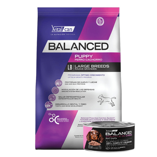 Alimento VitalCan Balanced Perro Cachorro Grande - 3 Kg