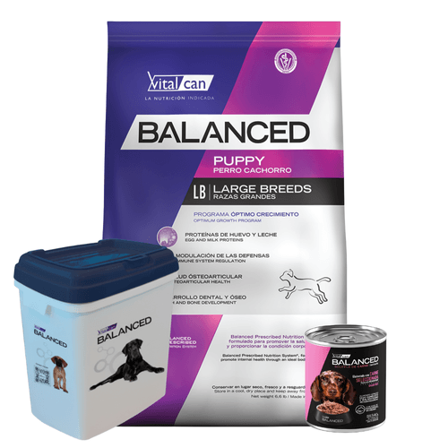Alimento VitalCan Balanced Perro Cachorro Grande - 15 Kg