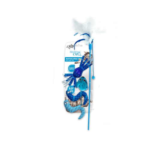 Vara Para Gato Afp Magic Wings Wand Blue