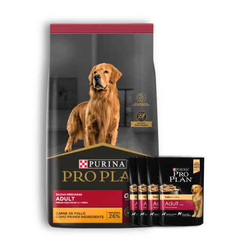 Alimento Pro Plan Perro Adulto Raza Mediana - 15 Kg