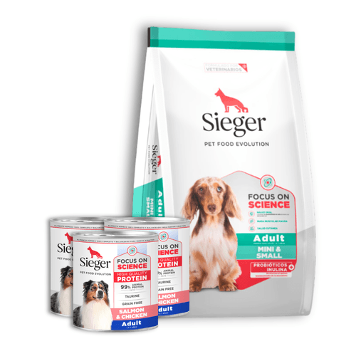 Alimento Sieger Perro Adulto Raza Pequeña - 12 Kg