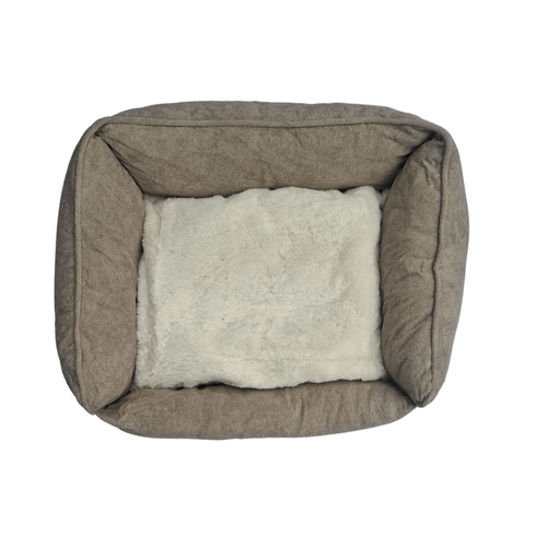 Cama Para Perro Puppis Moisés Premium Beige