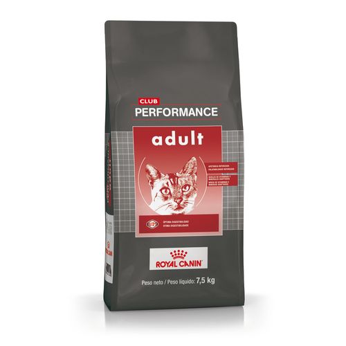 Alimento Club Performance Gato Adulto - 7,5 Kg
