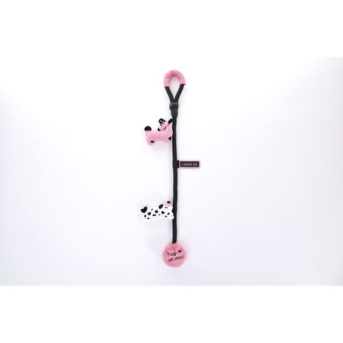 Juguete de cuerda Tug Pals Rosa para perro Luuks Up