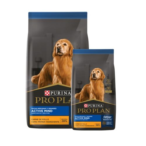 Alimento Pro Plan Active Mind Senior Med/Grande - 15 Kg