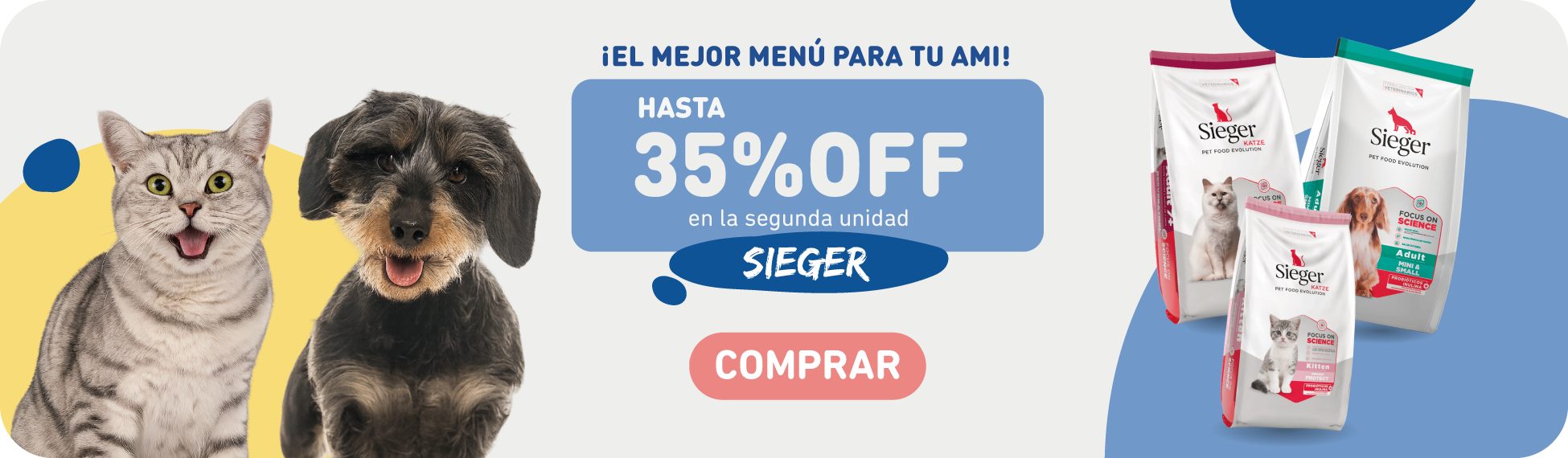 Banner Home Desk Alimento Sieger perro y gato  humedos de regalo  – Banner Home
